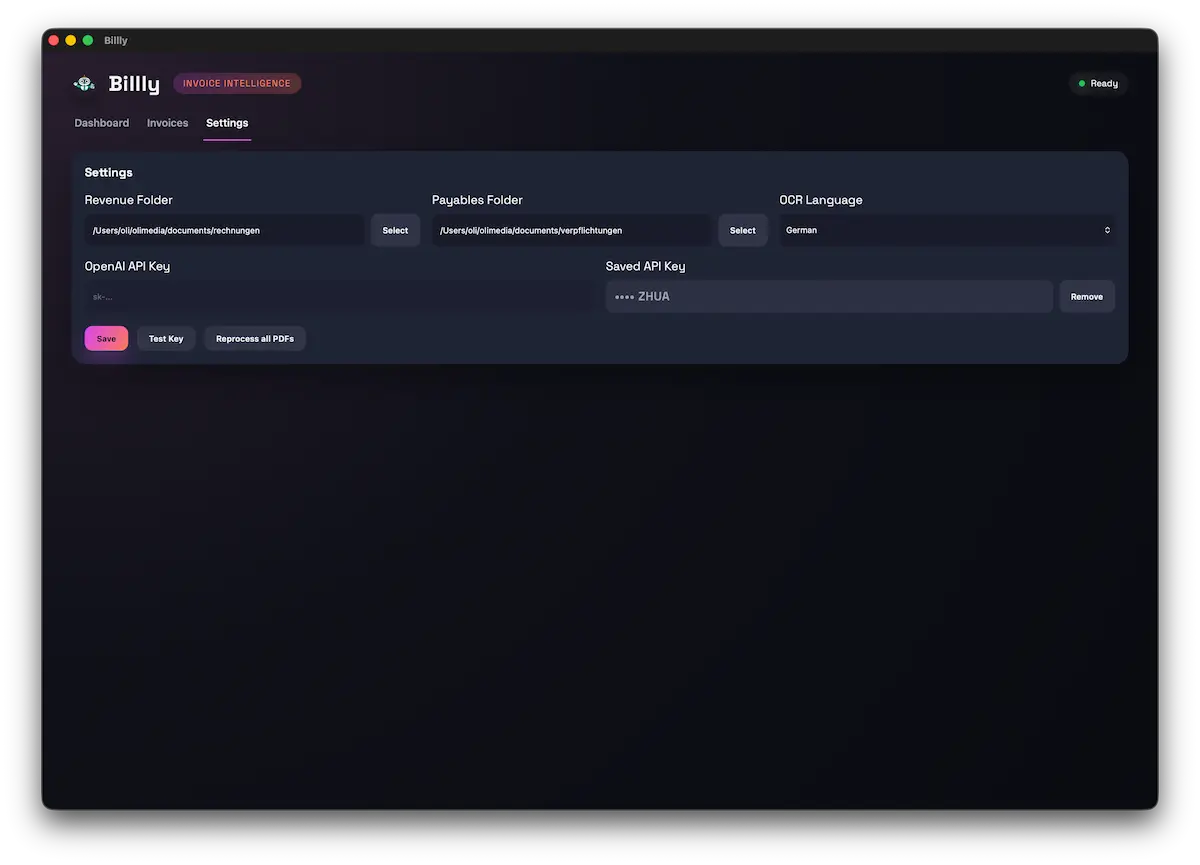 Billly - Screenshot 3 showing product features and functionality