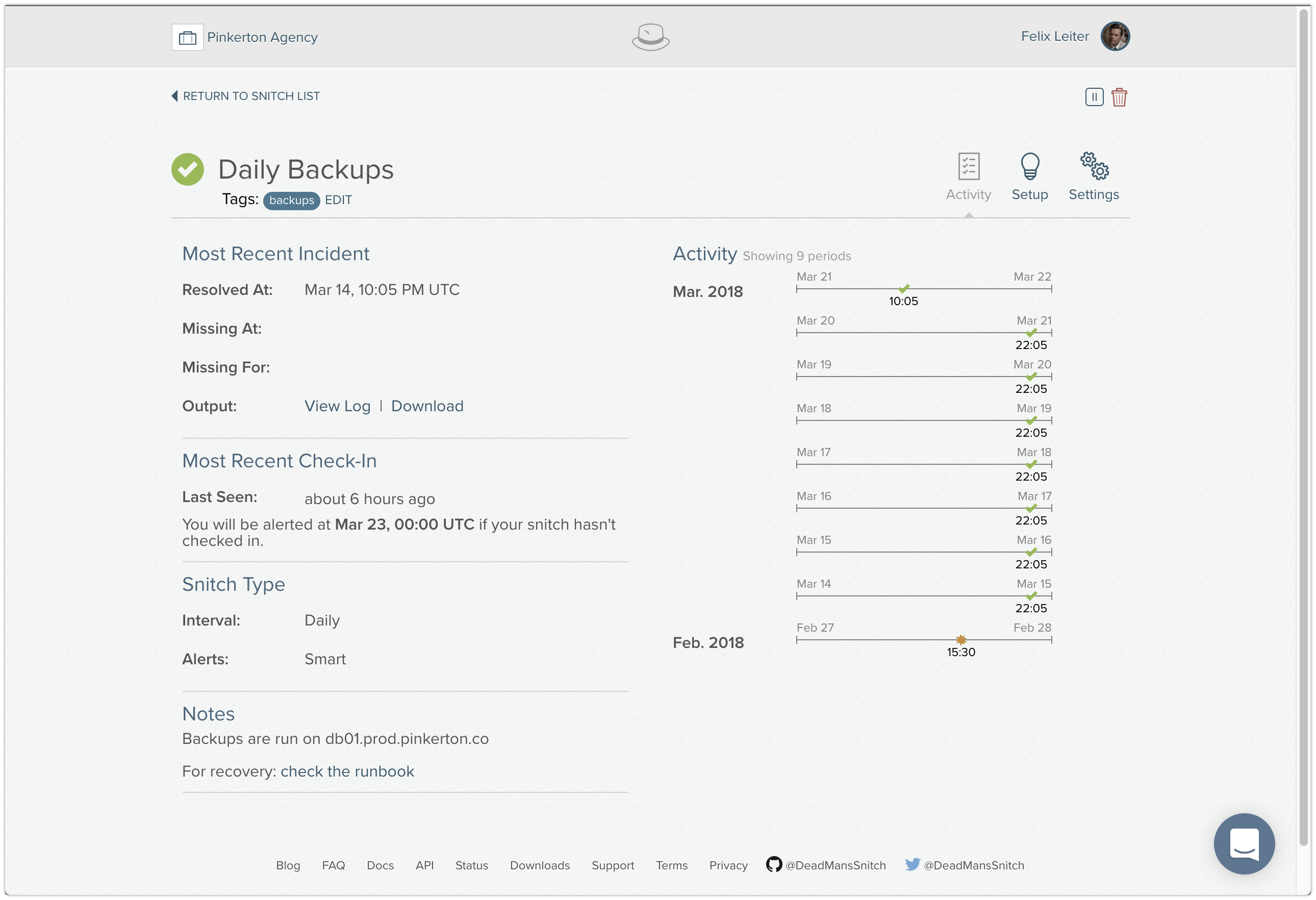 Dead Man's Snitch gallery image