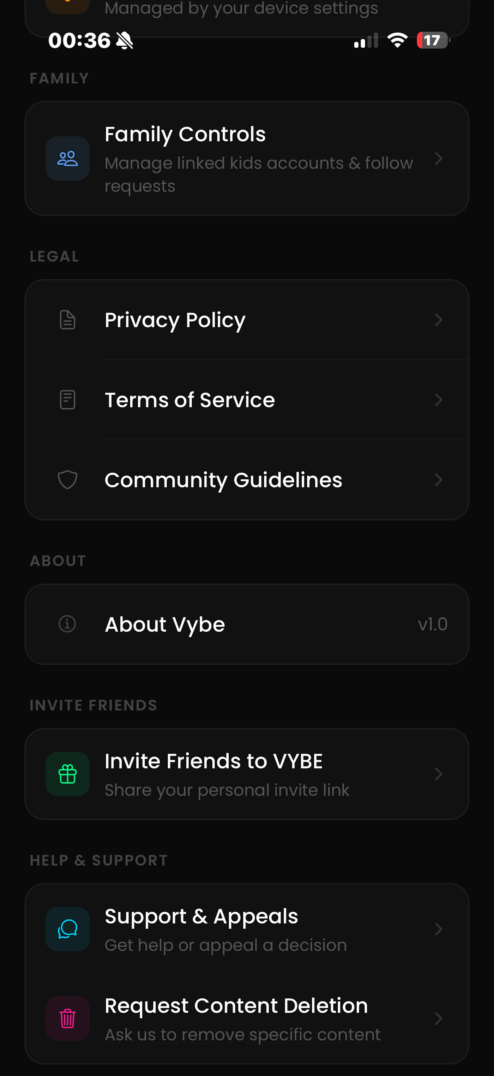 Vybe screenshot 6