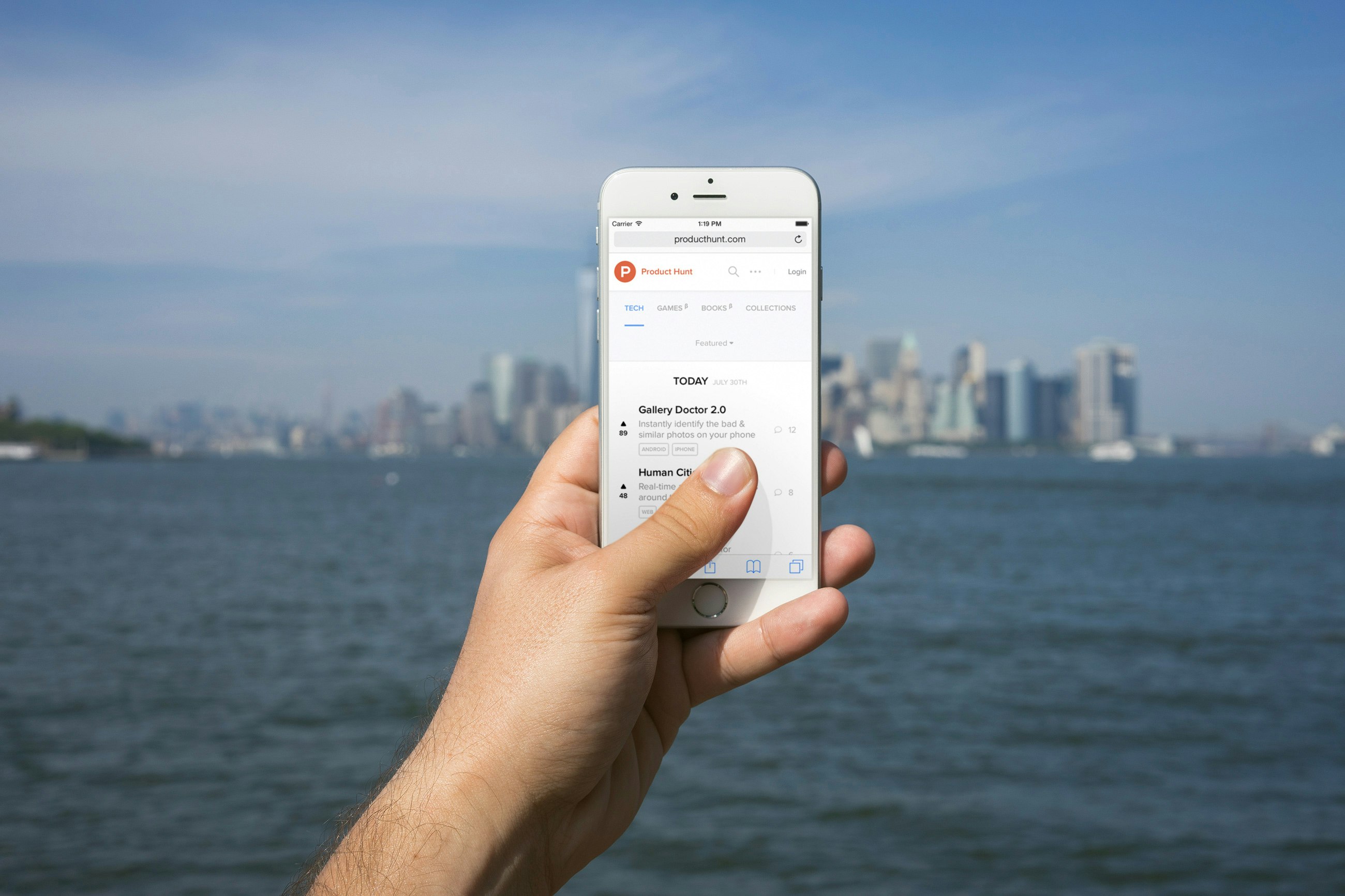 Summer iPhone Mockups