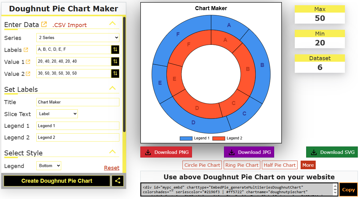 Pie Chart Maker gallery image