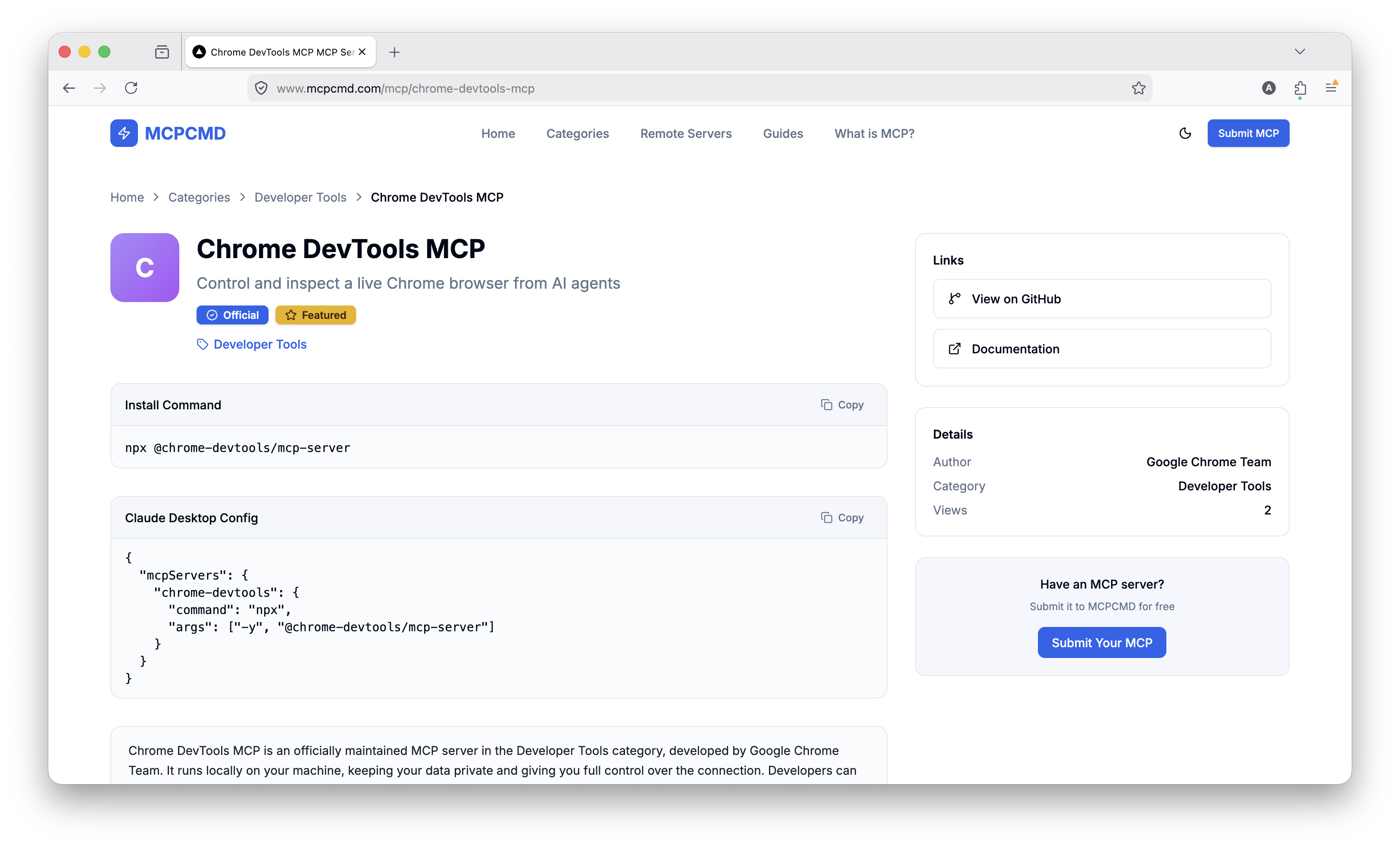 MCPCMD gallery image