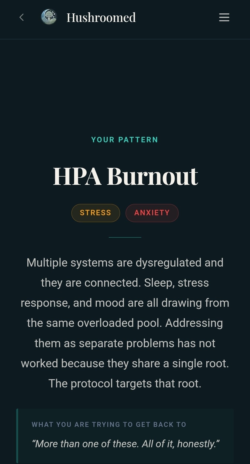 Hushroomed gallery image