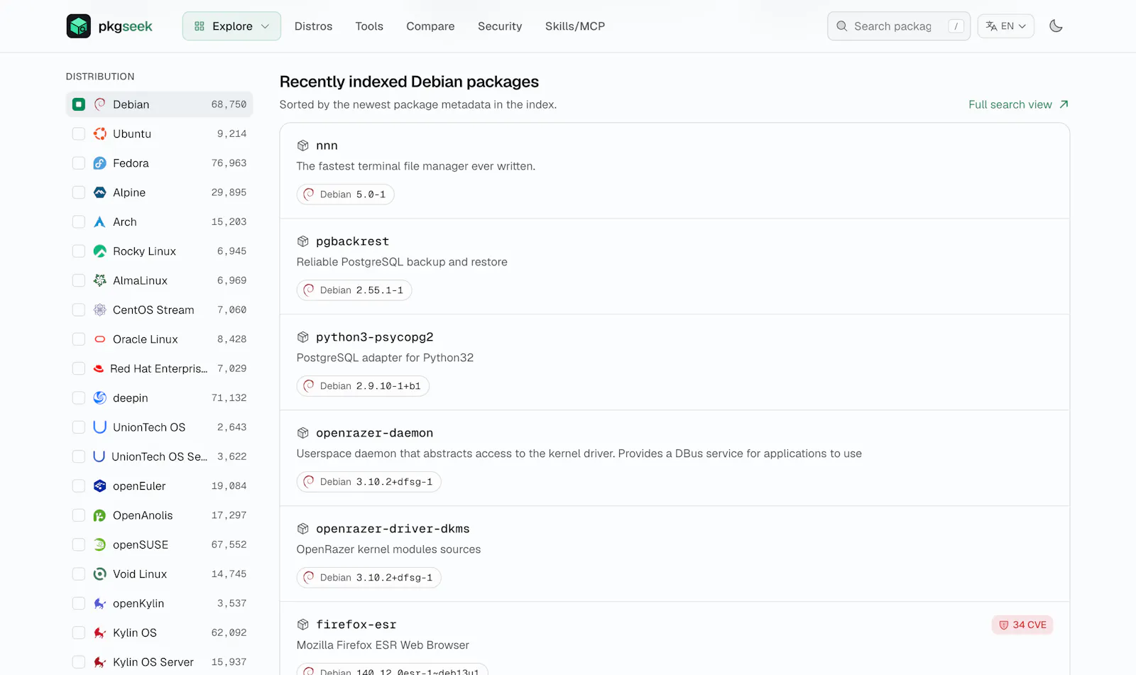 PkgSeek screenshot 5