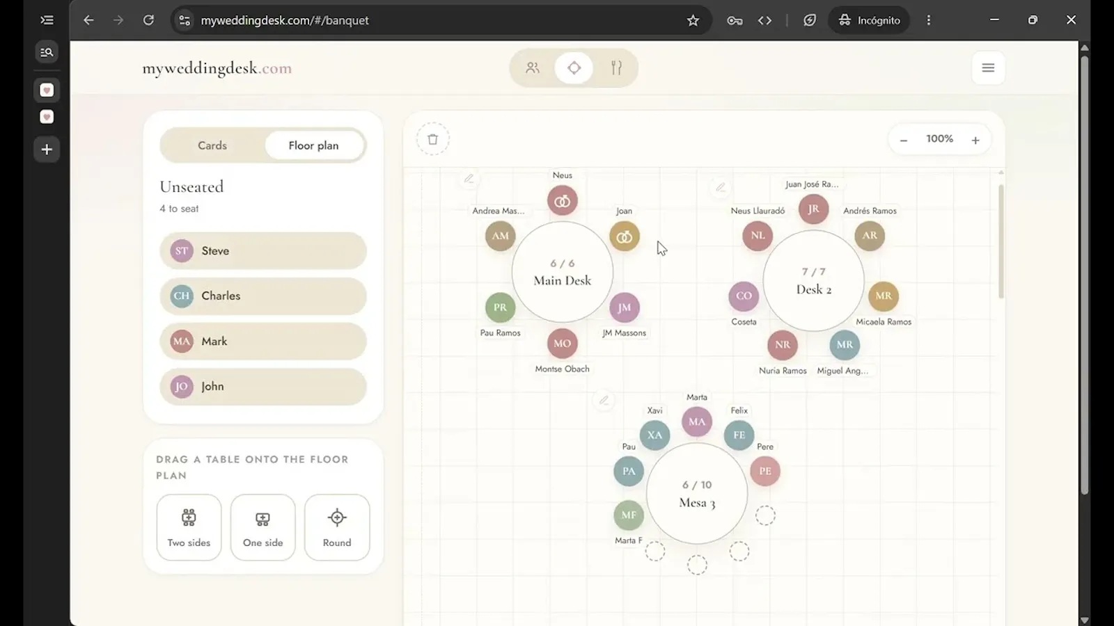 My Wedding Desk screenshot 1 (video preview)
