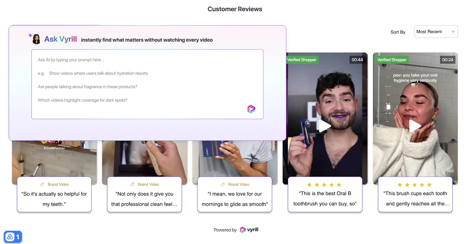Vyrill Agentic Video Commerce Platform screenshot 6