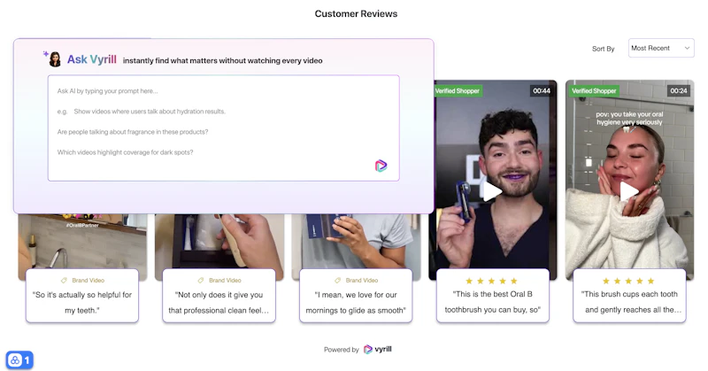 Vyrill Agentic Video Commerce Platform screenshot 6