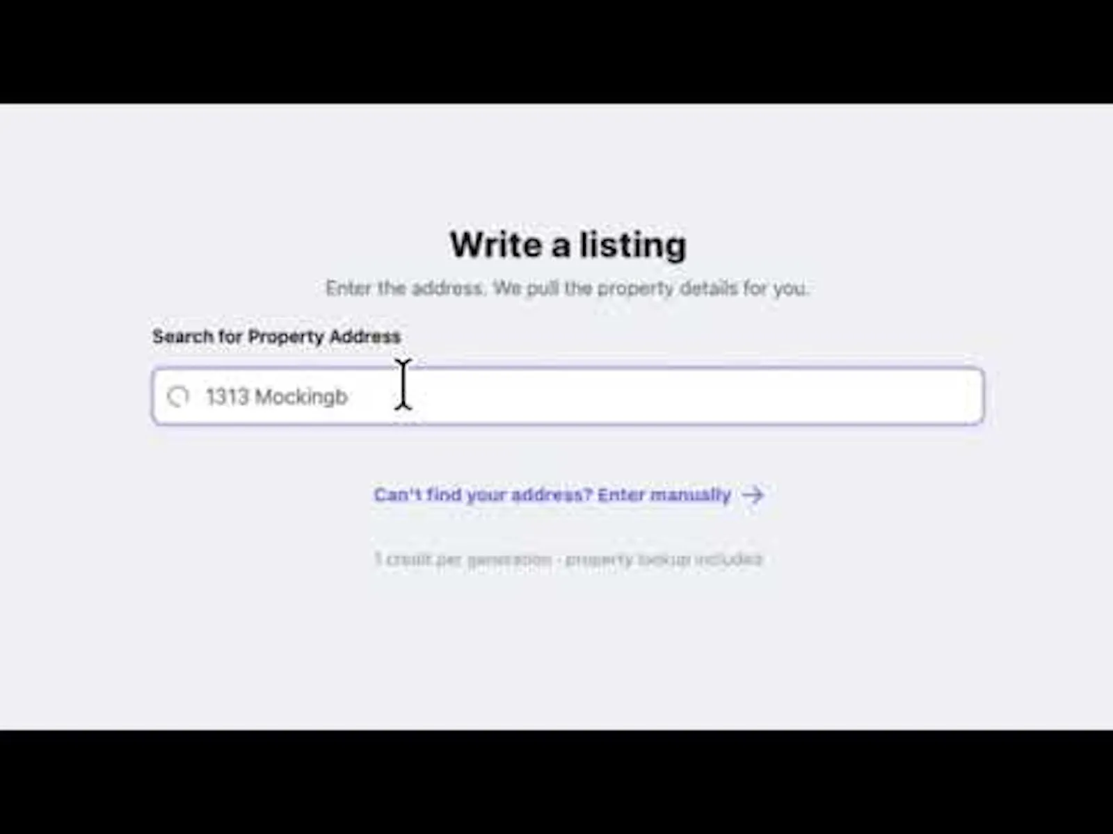 MLS Writer App screenshot 1 (video preview)