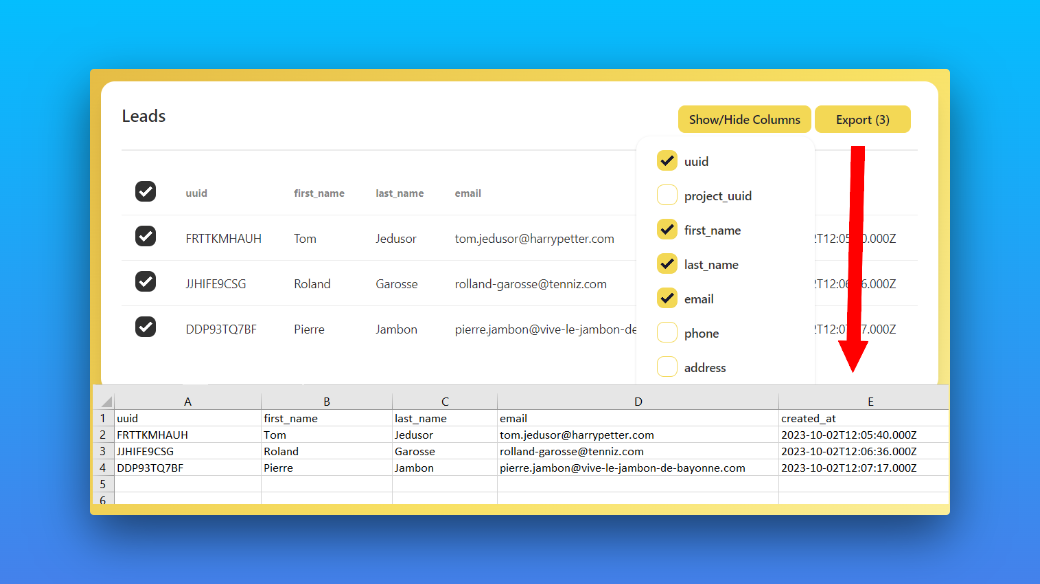 Sysfunnel.com - Страницы сборки, измерения видов, собирайте контакты, экспортируют их медиа 5