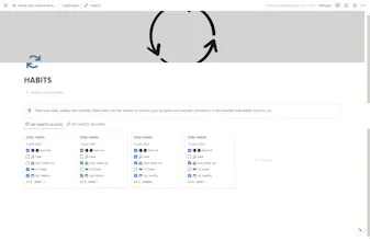 Second Brain Notion Template gallery image