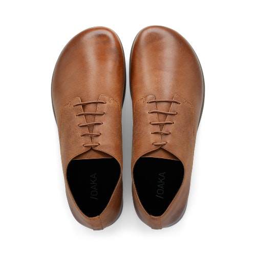 OAKA - Barefoot Dress Shoes - Full Grain Leather Barefoot Dress Shoes 미디어 7