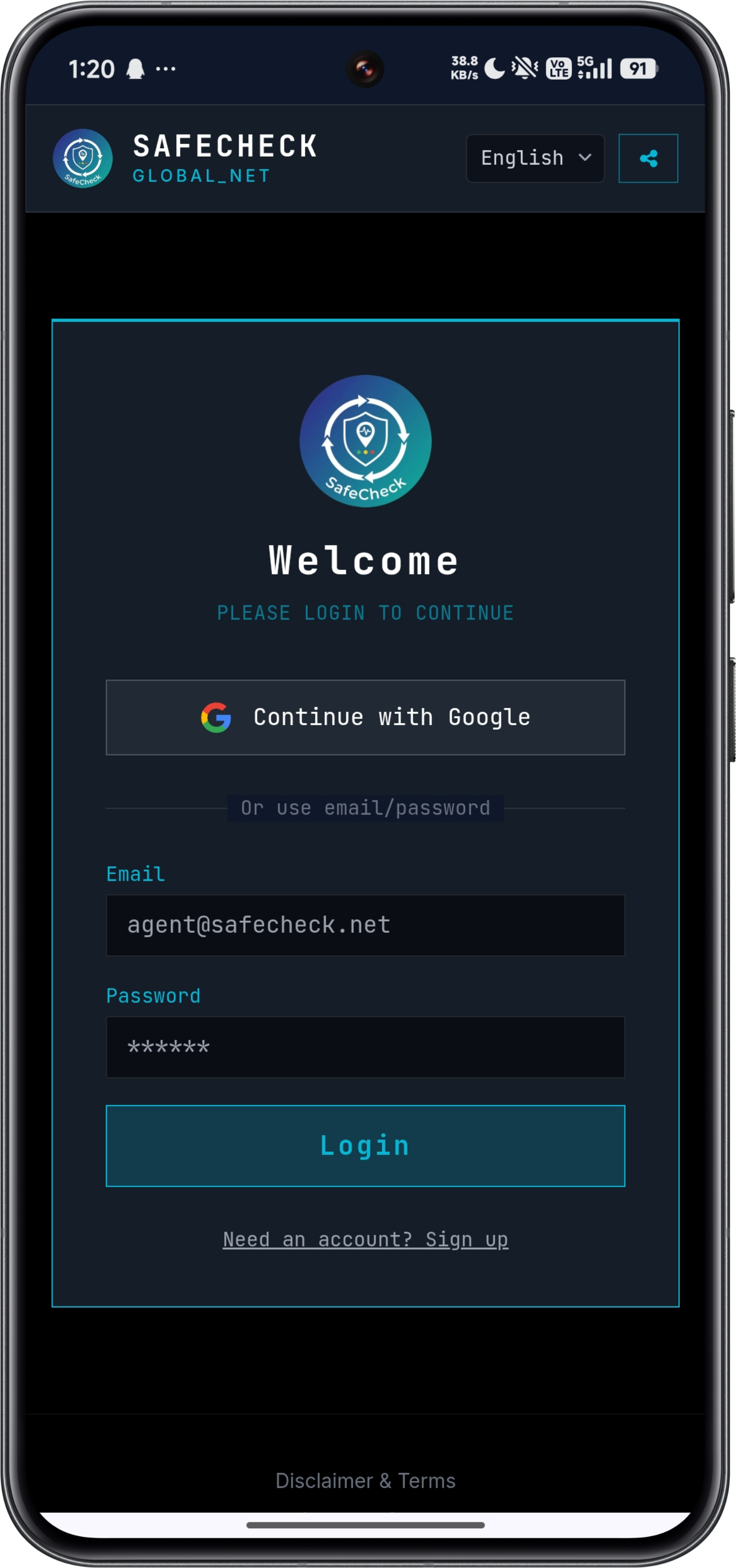 SafeCheck: Instant Safety Reporting gallery image