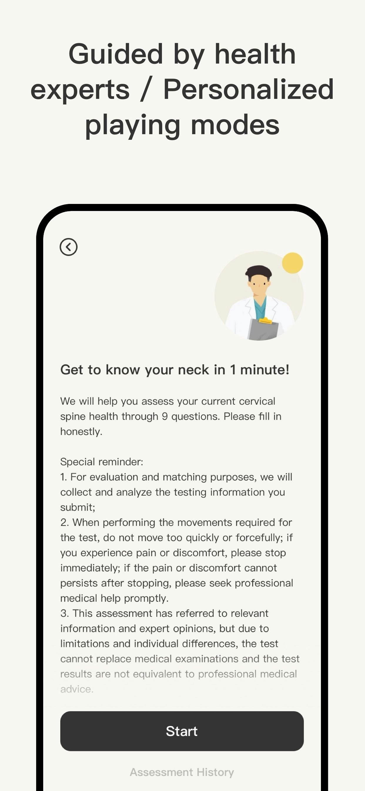 Nekgo - Een game-achtige app voor het verbeteren van uw nekgezondheid media 9