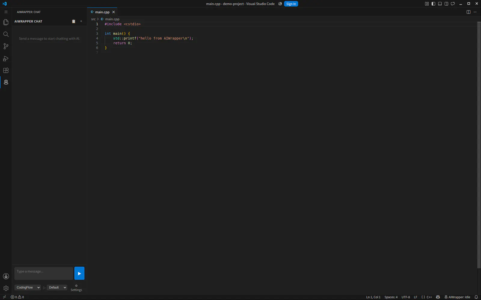 AIWrapper screenshot 2