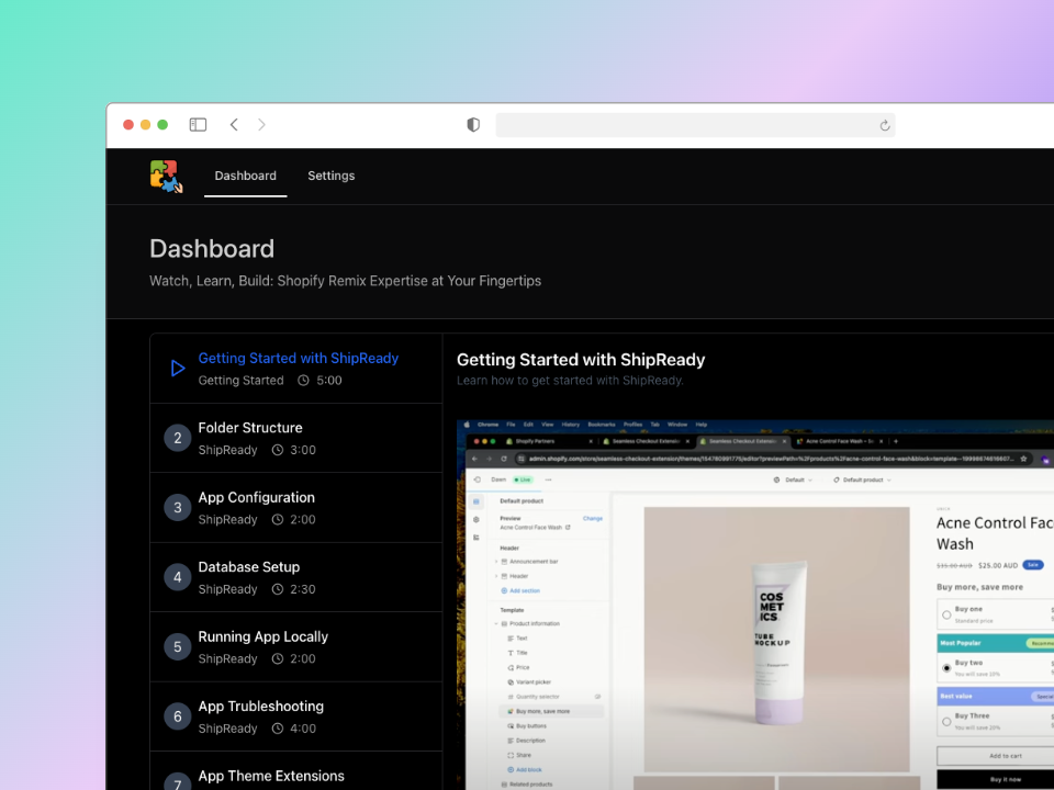 Shipready - Starten Sie Ihre Shopify -App in Tagen Medien 5