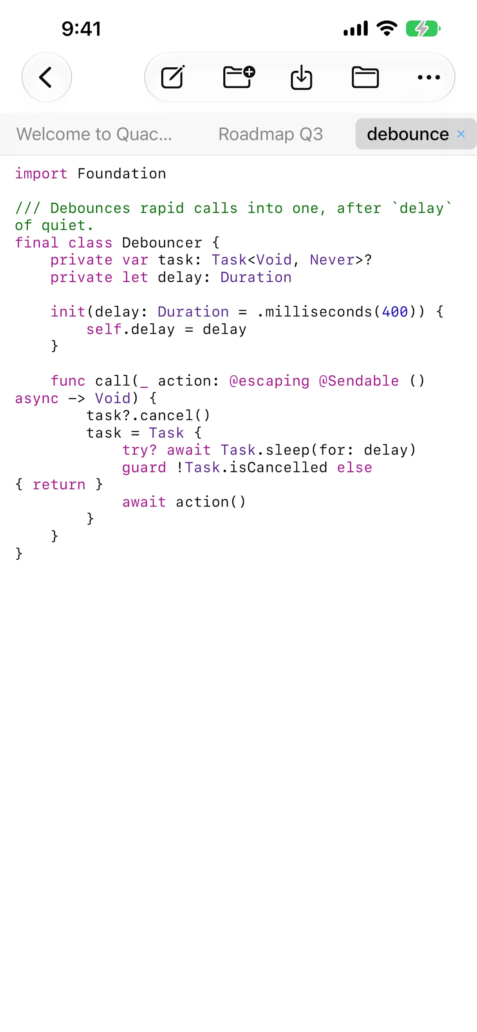 QuackNotes screenshot 18