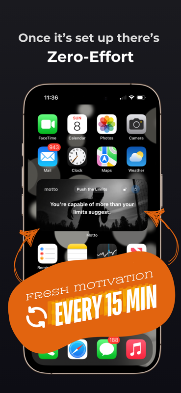 Mídia 4 de Lema - Widgets motivacionais