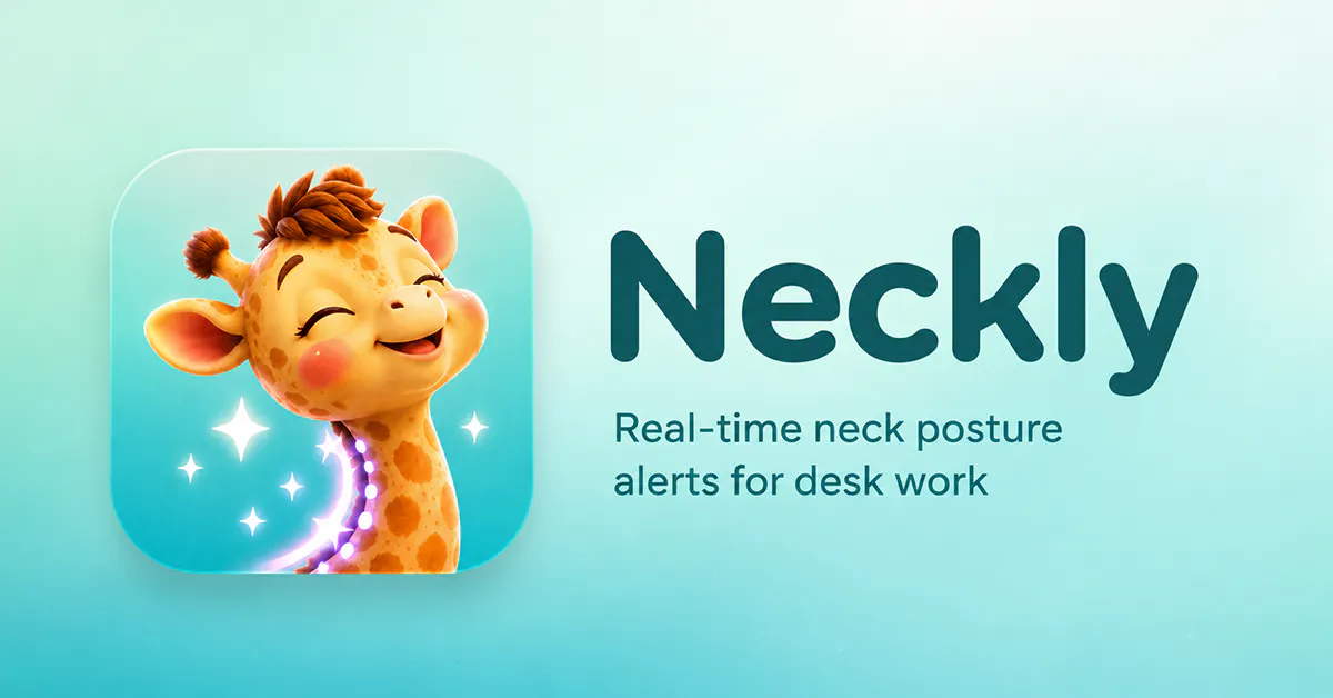 Neckly - Tech Neck Posture Reminder gallery image