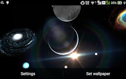 Space 3D Free Live Wallpaper for Android media 2
