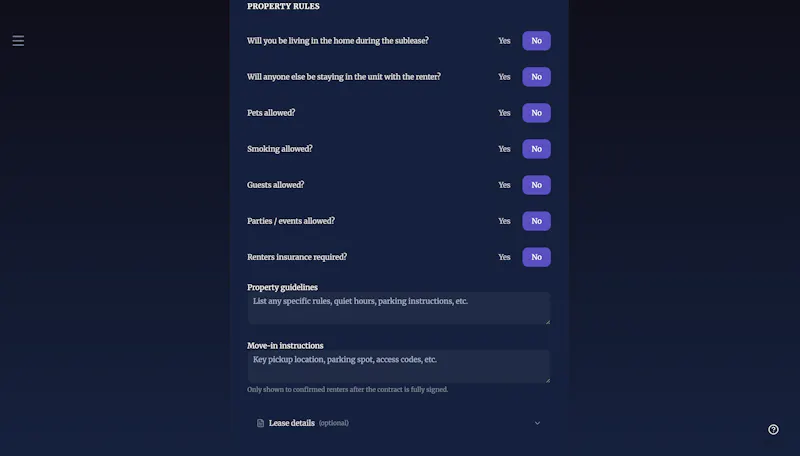 SublettingU screenshot 7