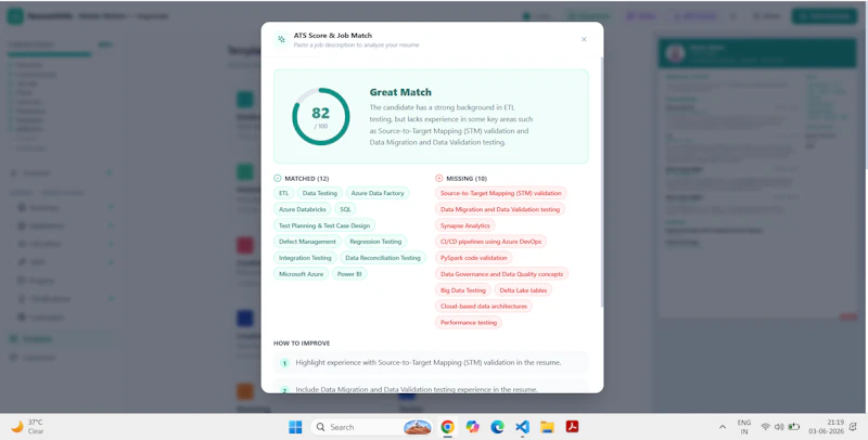 ResumeOrbitz screenshot 4