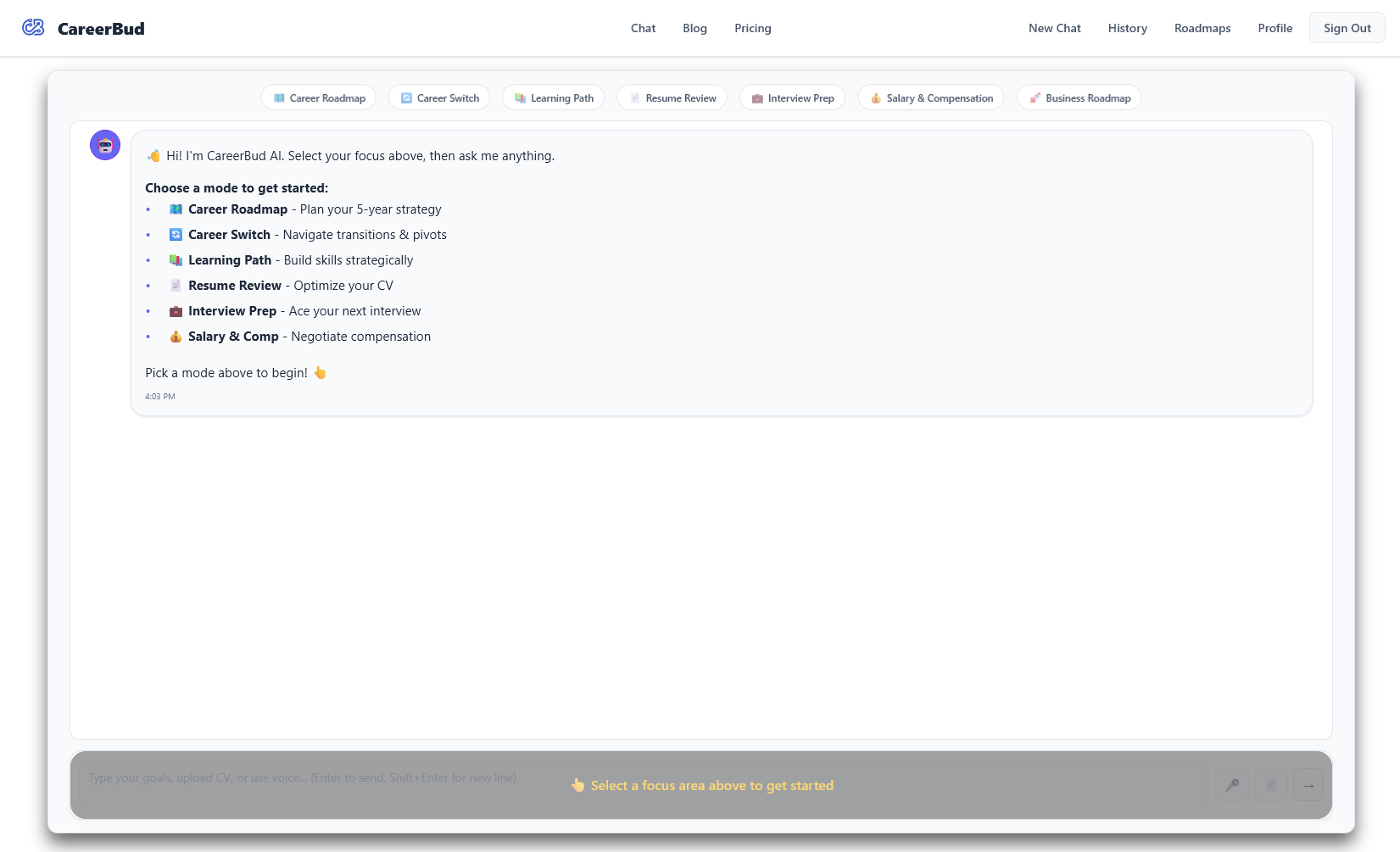 CareerBud gallery image