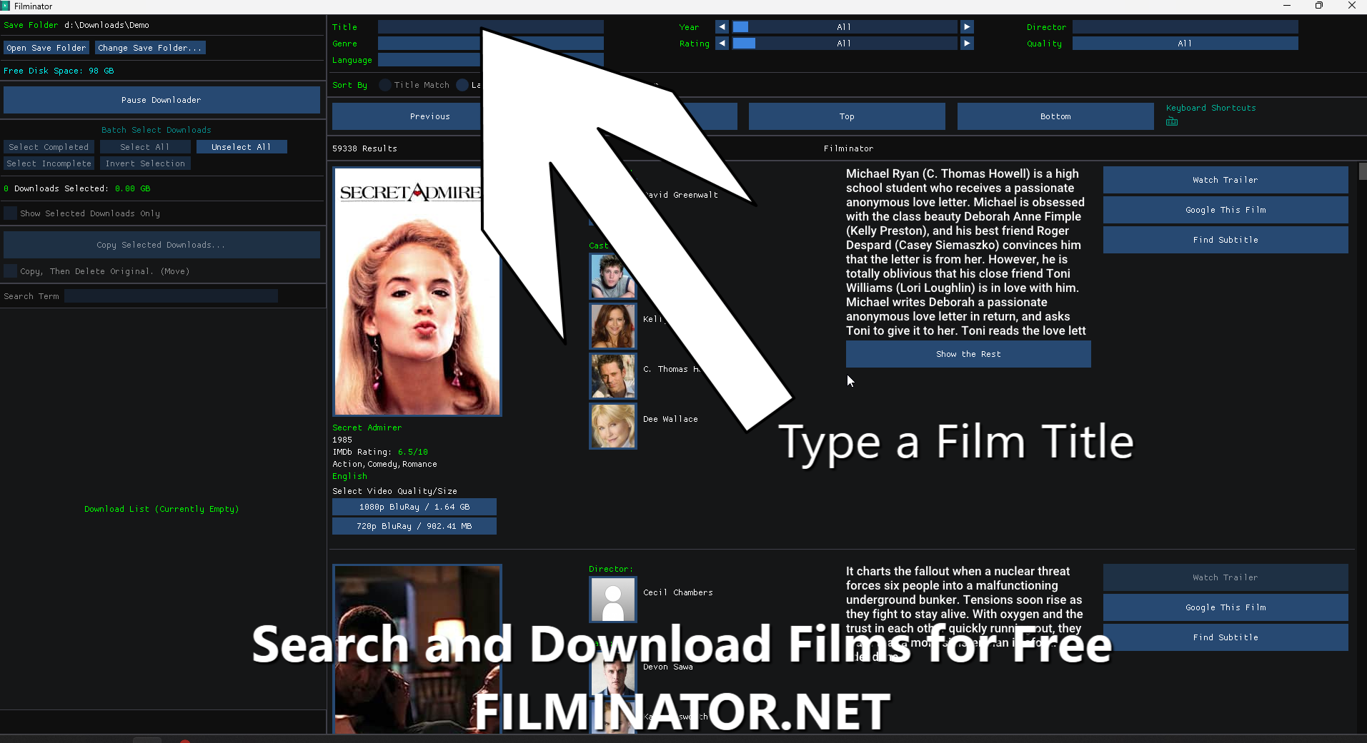 Filminrichting - Zoek en download films gratis media 1