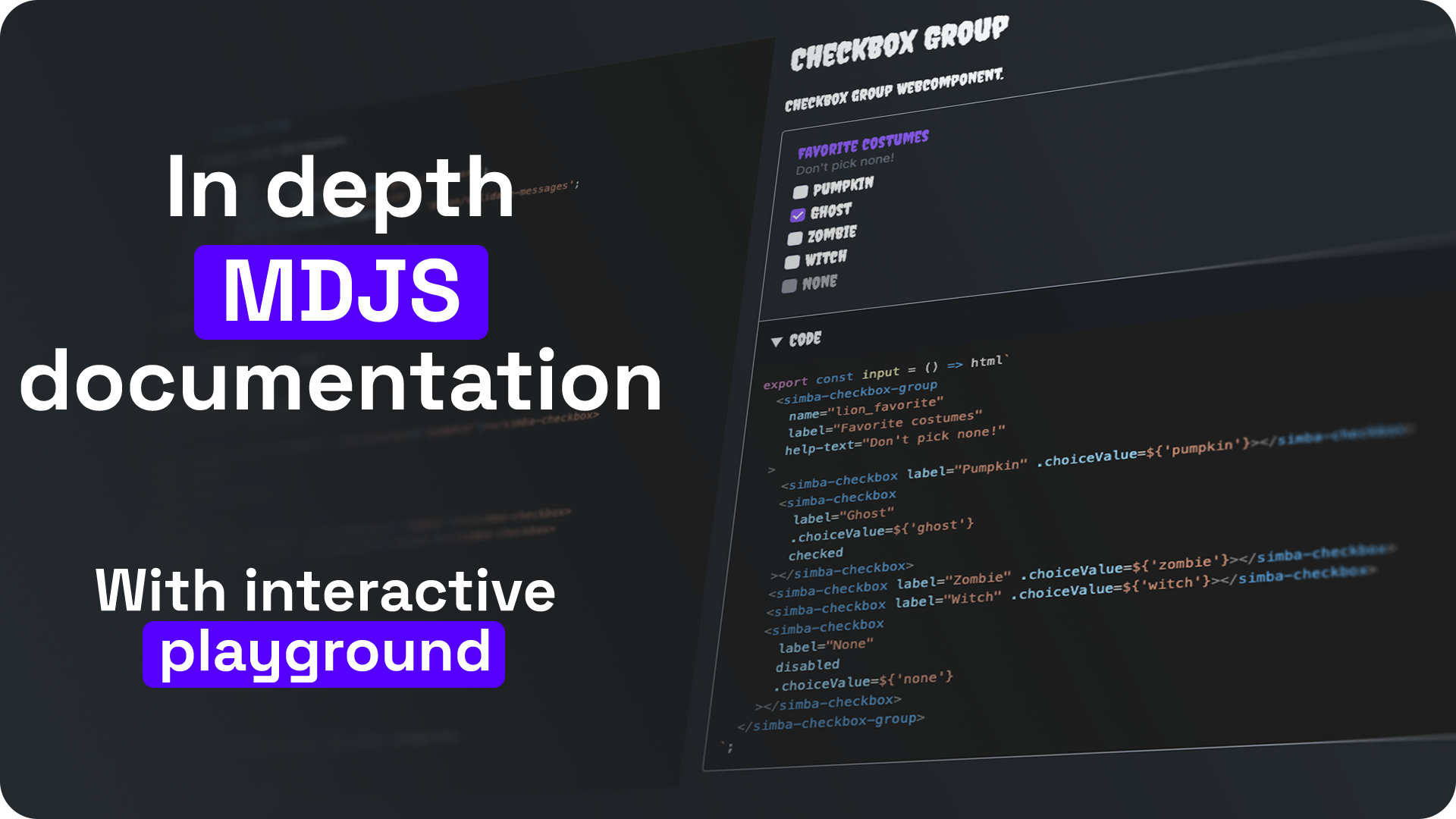 SPOOKY Design System gallery image