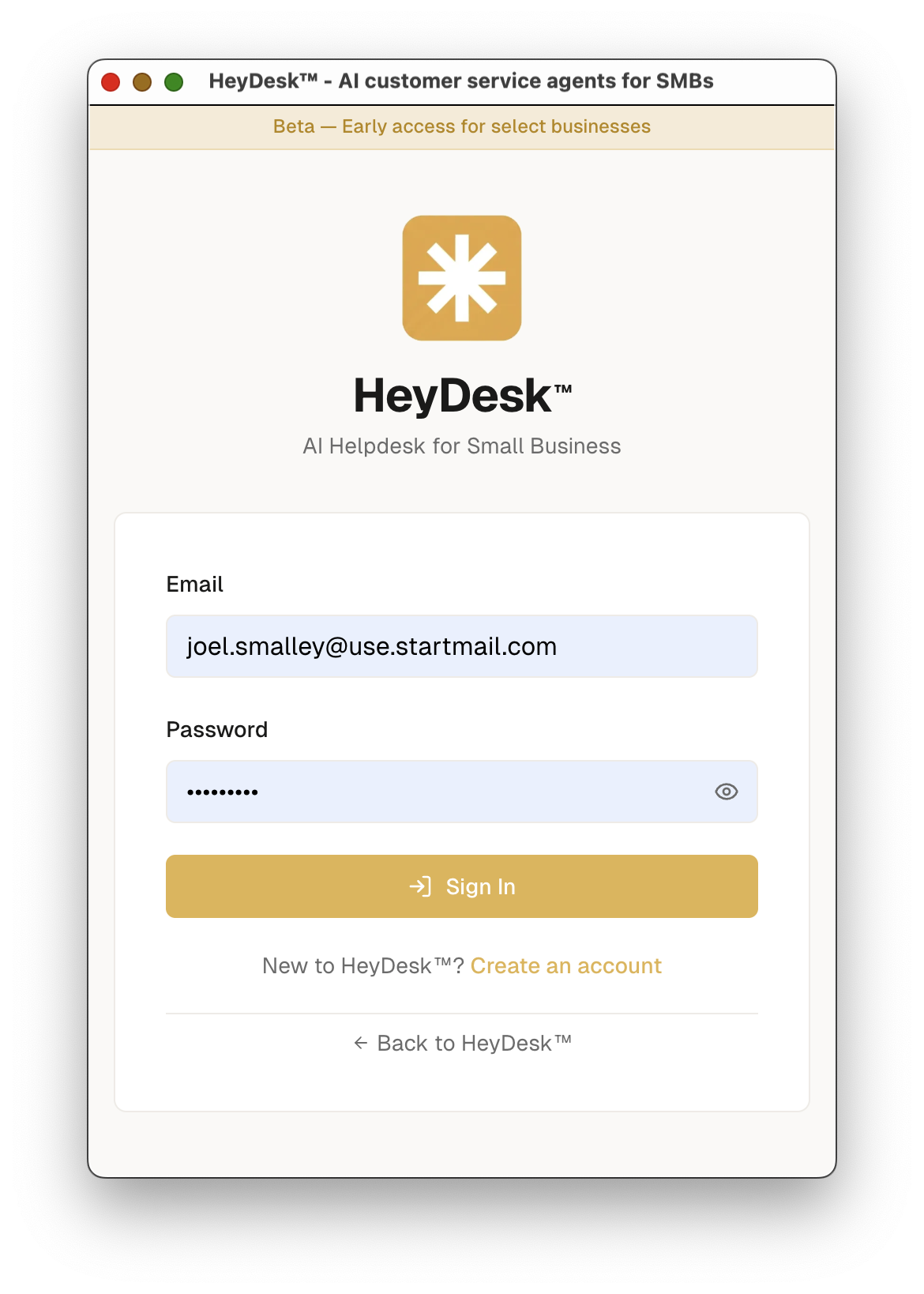HeyDesk™ - Screenshot 3 showing product features and functionality