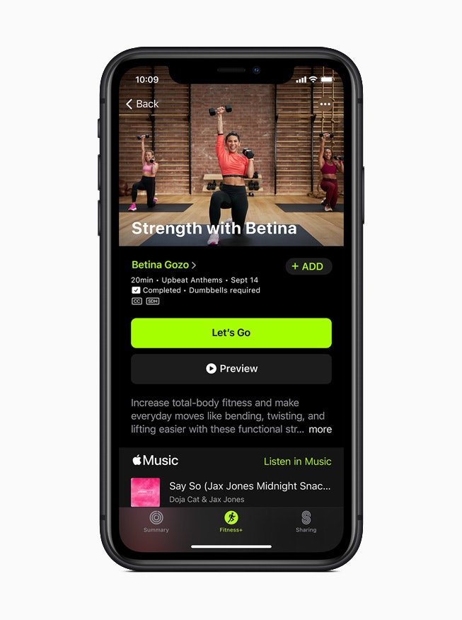 Apple Fitness+ gallery image