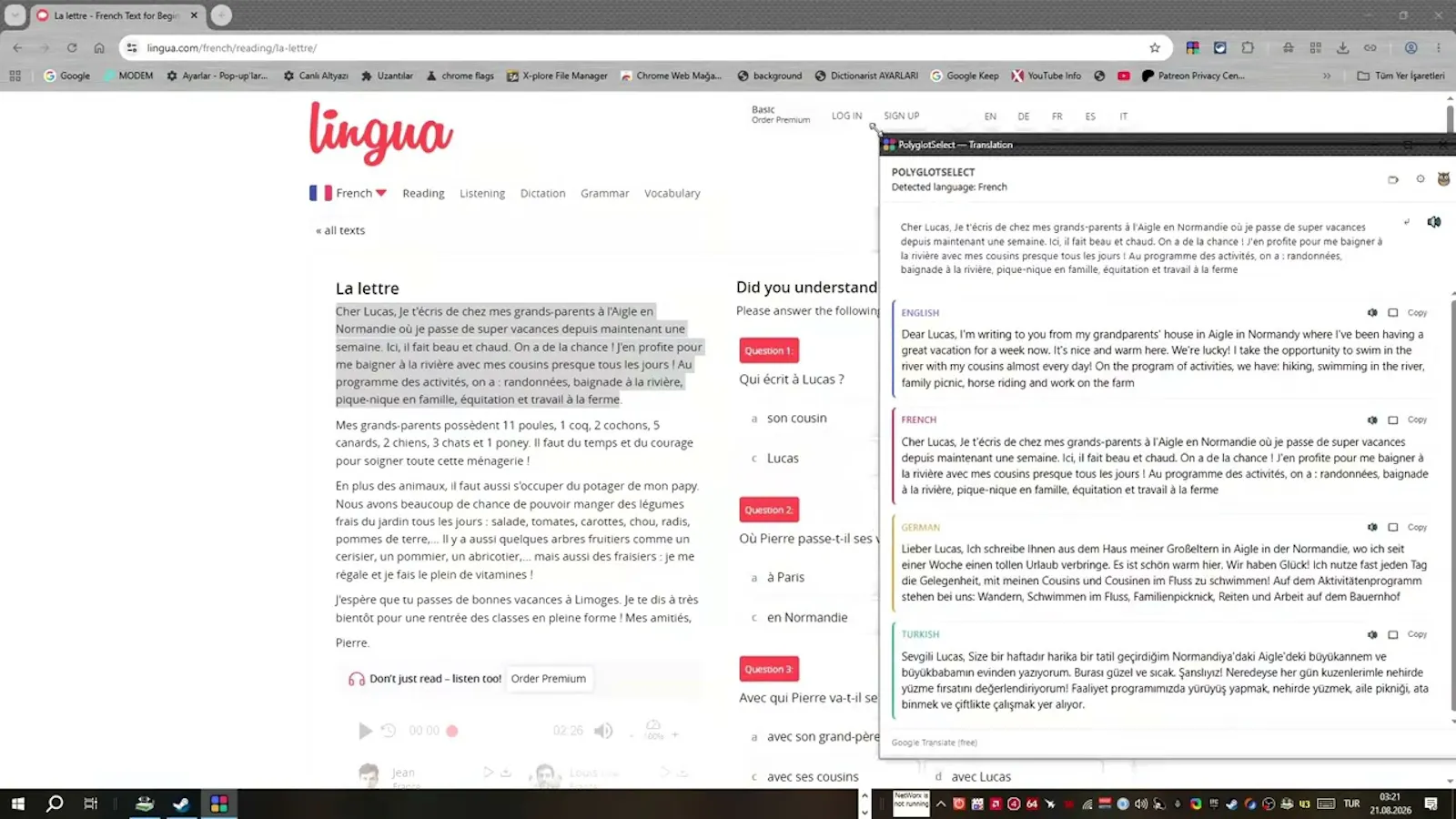 PolyglotSelect  screenshot 1 (video preview)