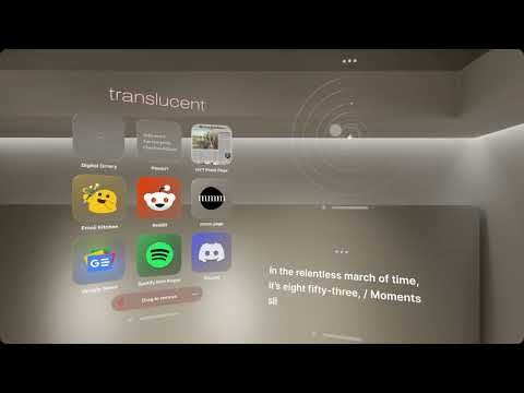 startuptile Translucent: Spatial Web Apps-Bring websites into your space — visionOS