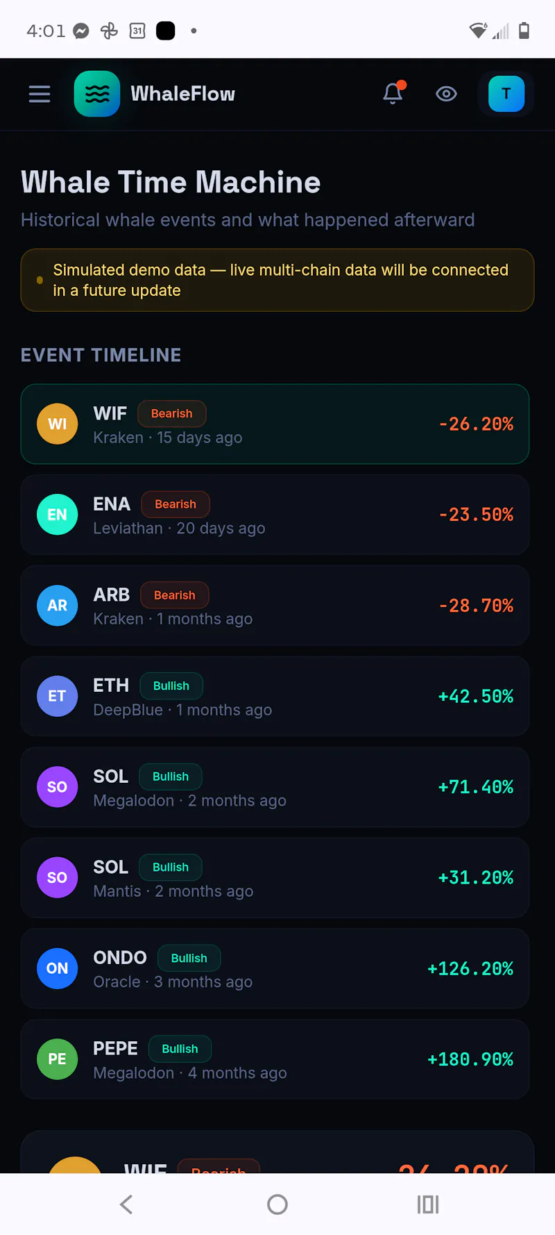 Whaleflow screenshot 2