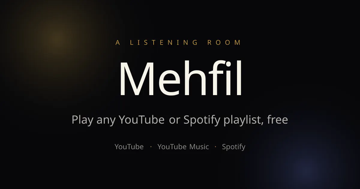 Mehfil gallery image