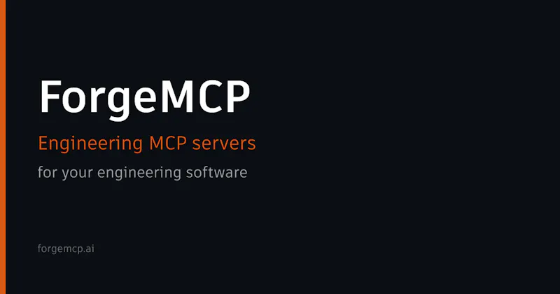 ForgeMCP.ai – AI for CAD & Engineering screenshot 2