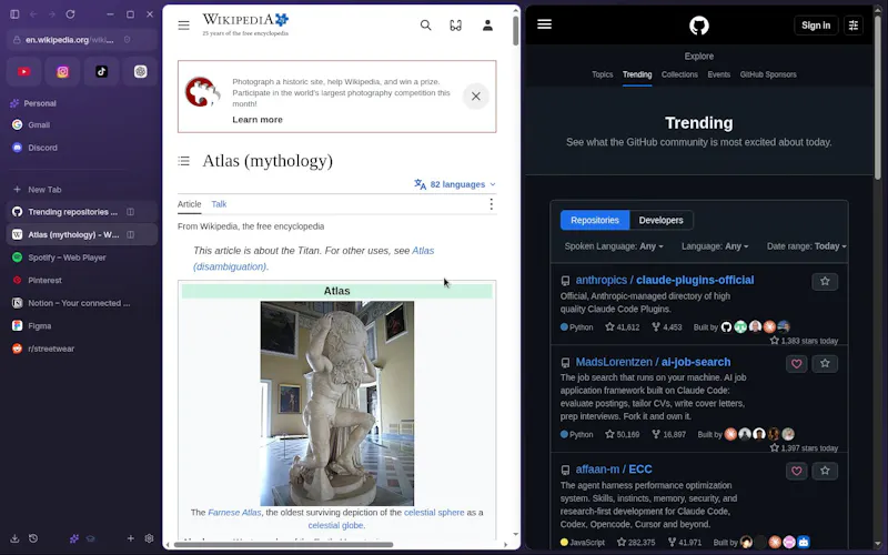 Atlas screenshot 3
