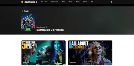 Beetlejuice 2 all online infos gallery image