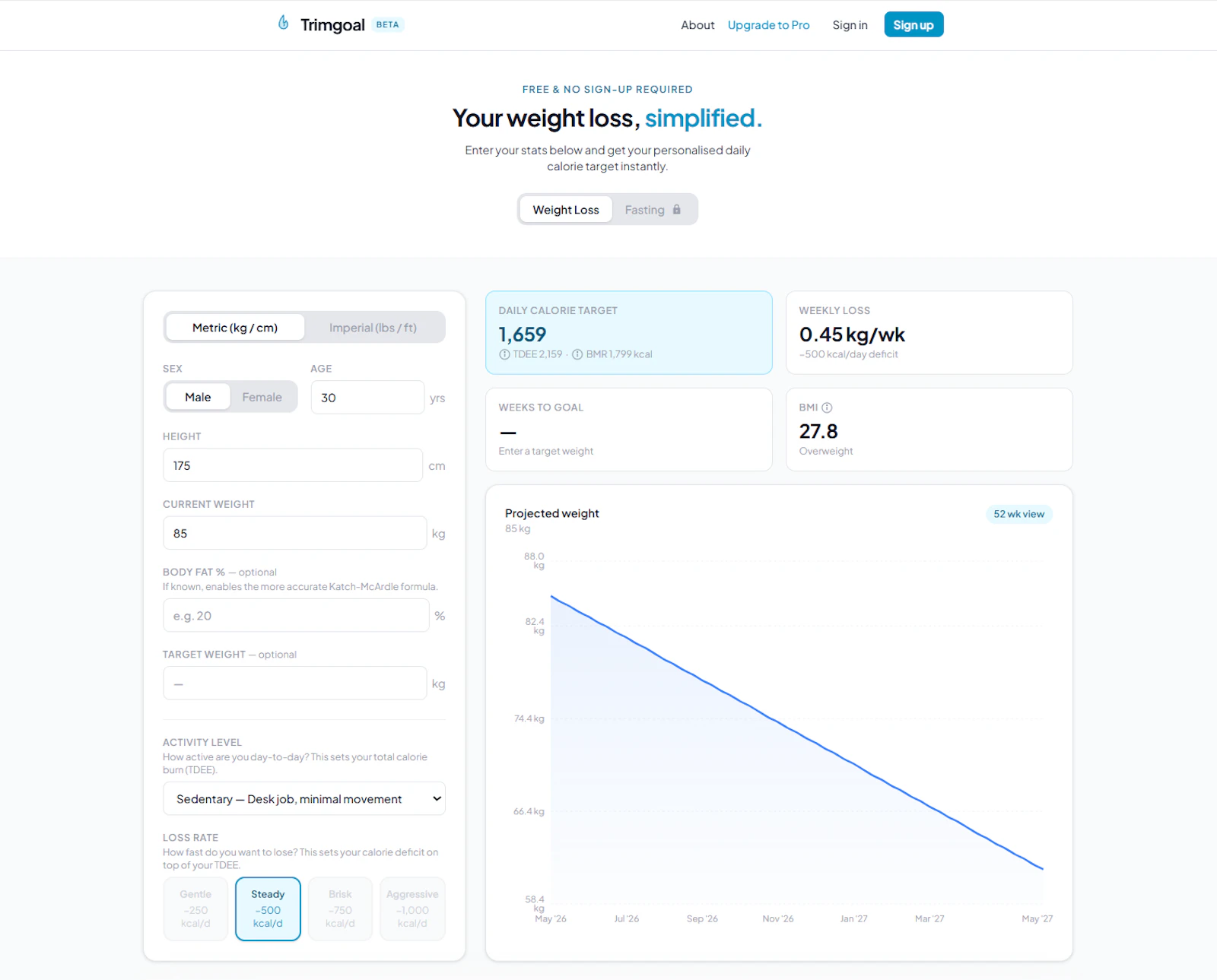 Trimgoal screenshot 2
