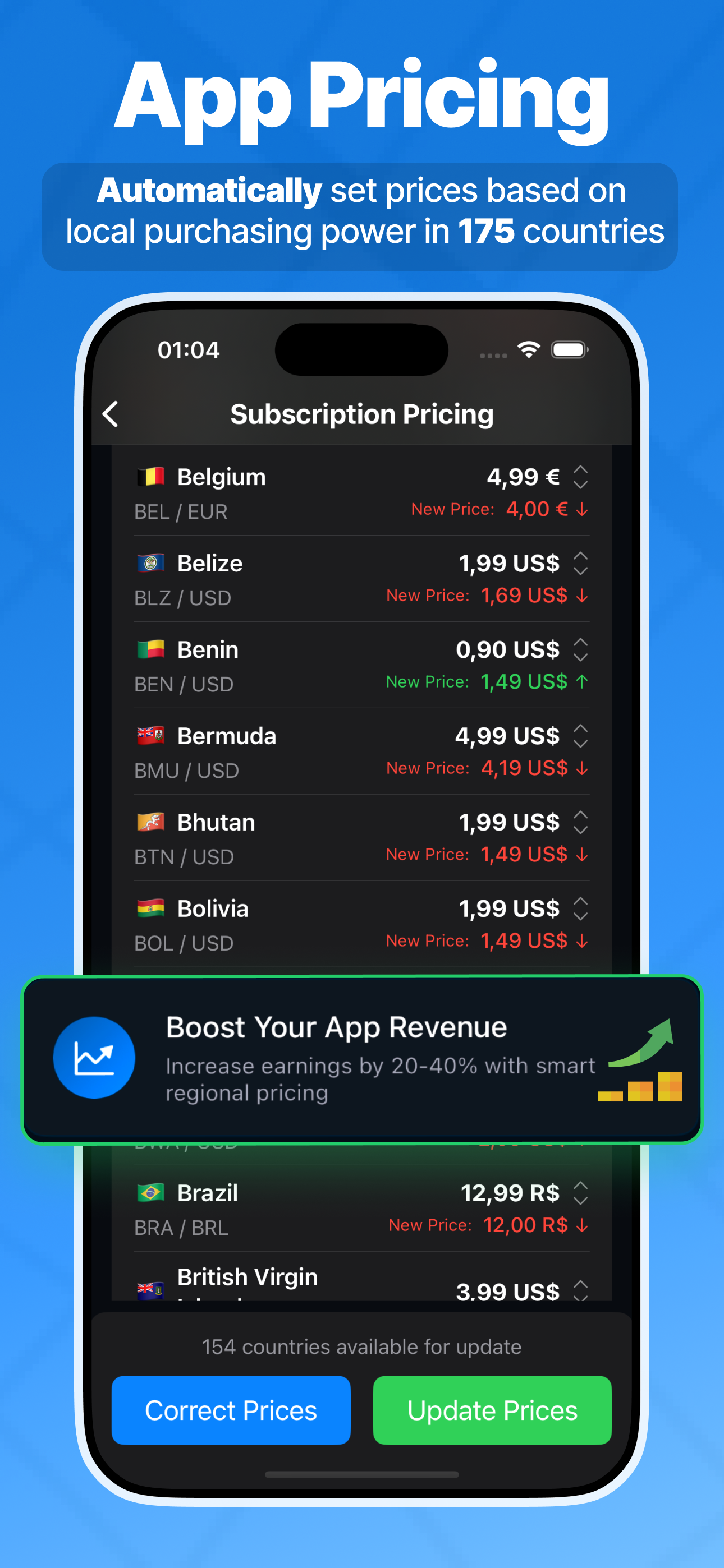 Média Autopricing - Prix automatisé pour iOS 1