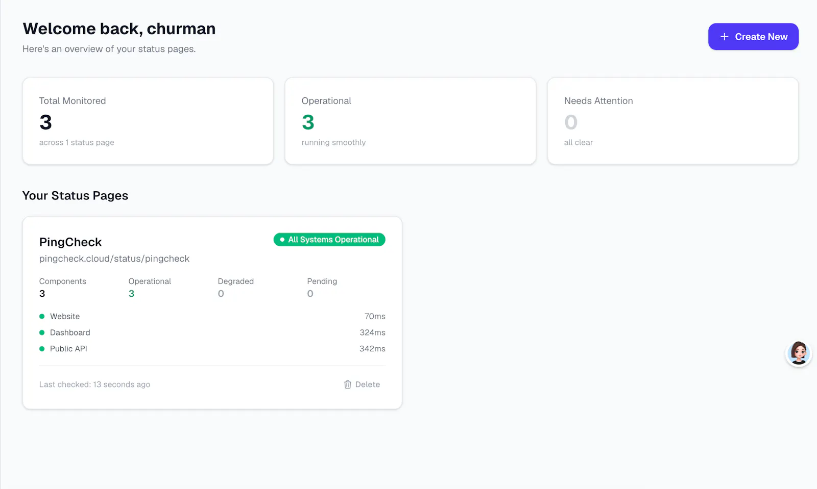 PingCheck screenshot 2