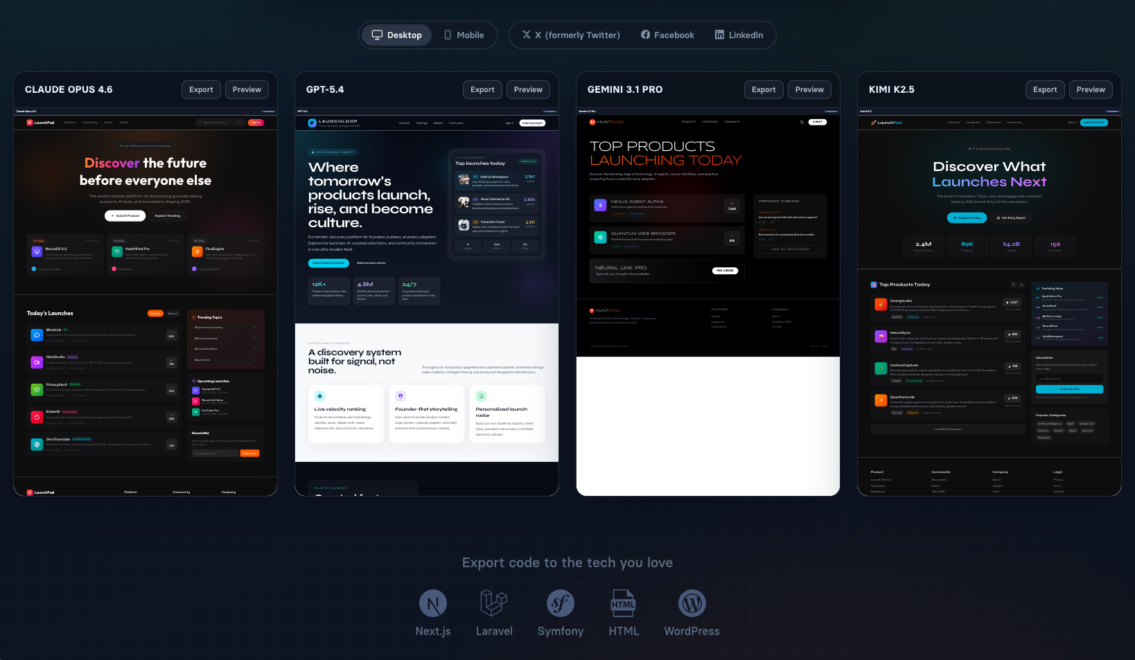Shuffle 推出 AI 網站重新設計工具
