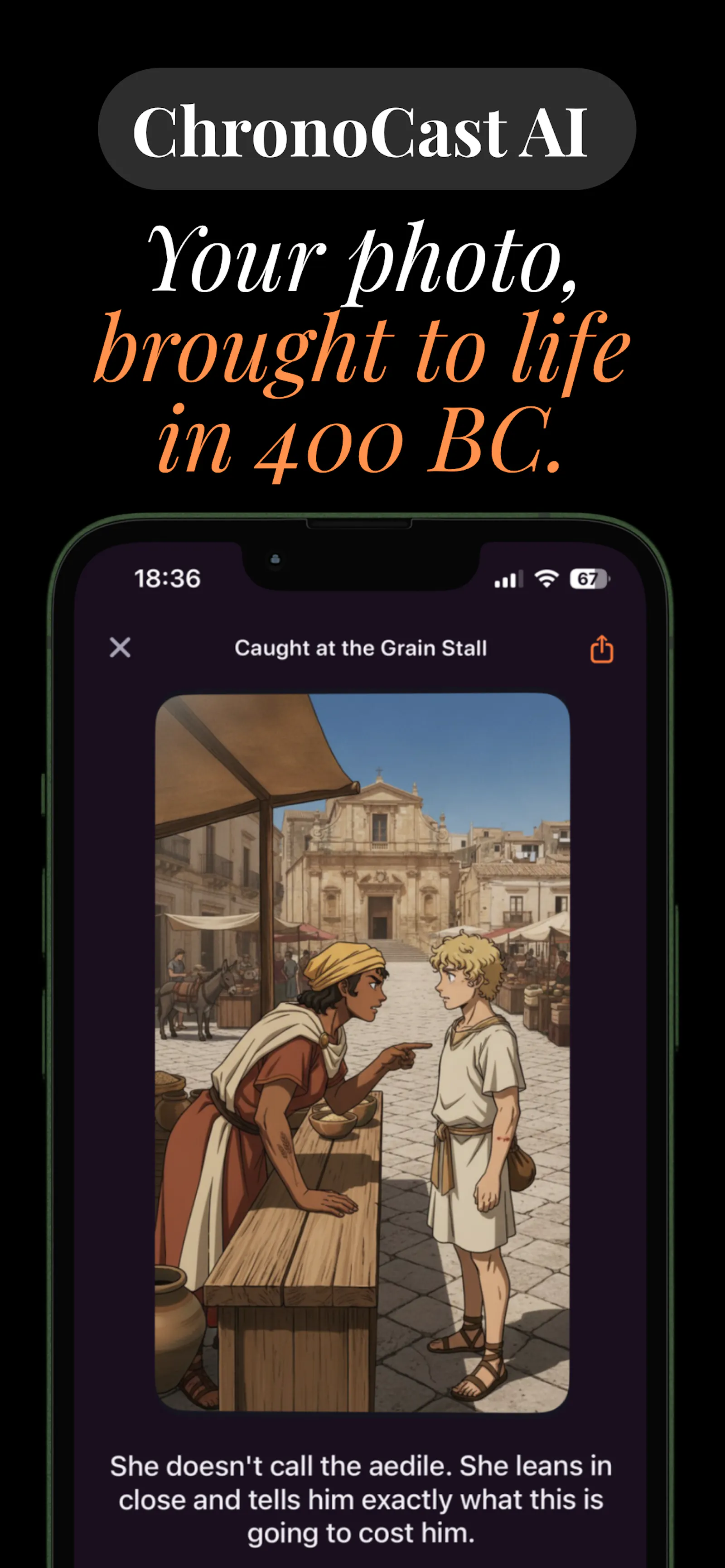 ChronoCast AI screenshot 2