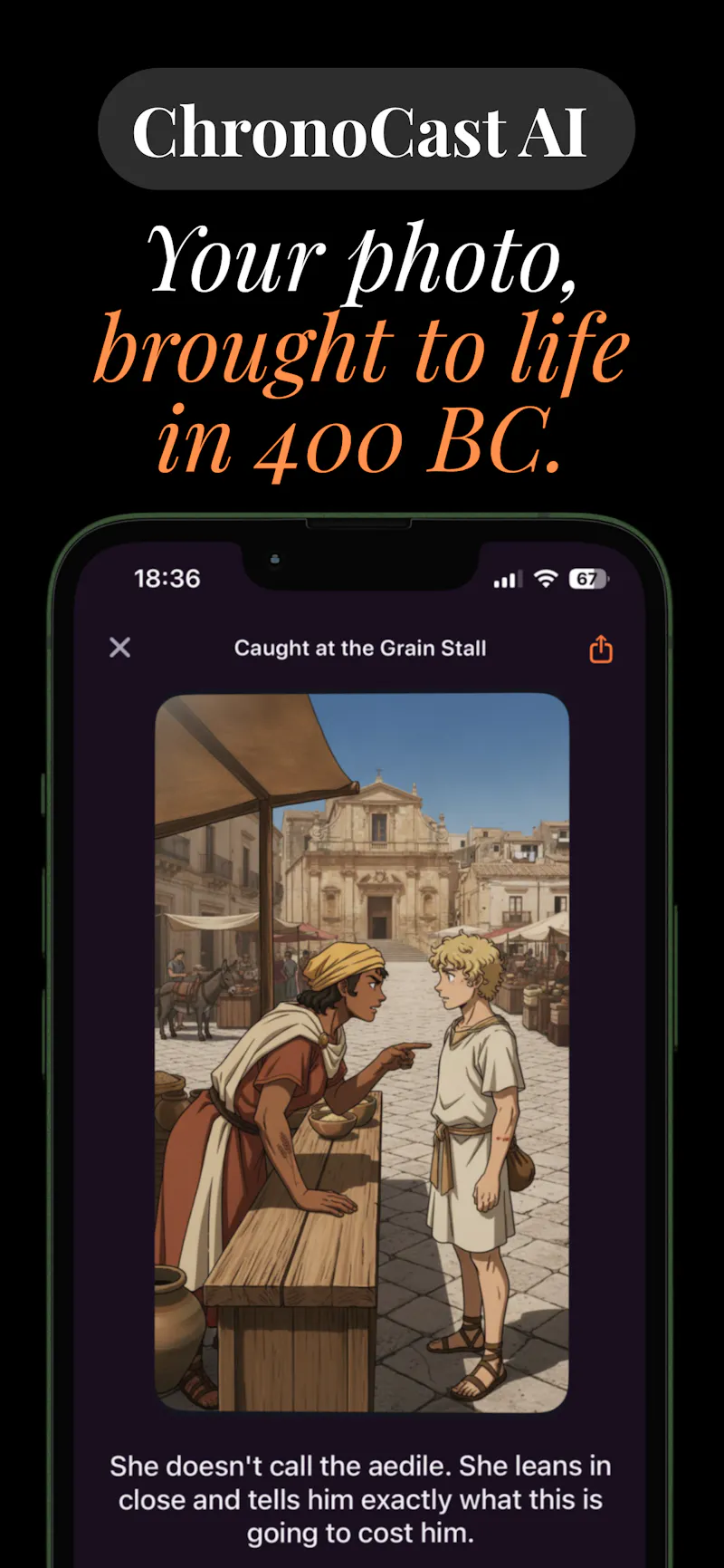 ChronoCast AI screenshot 2