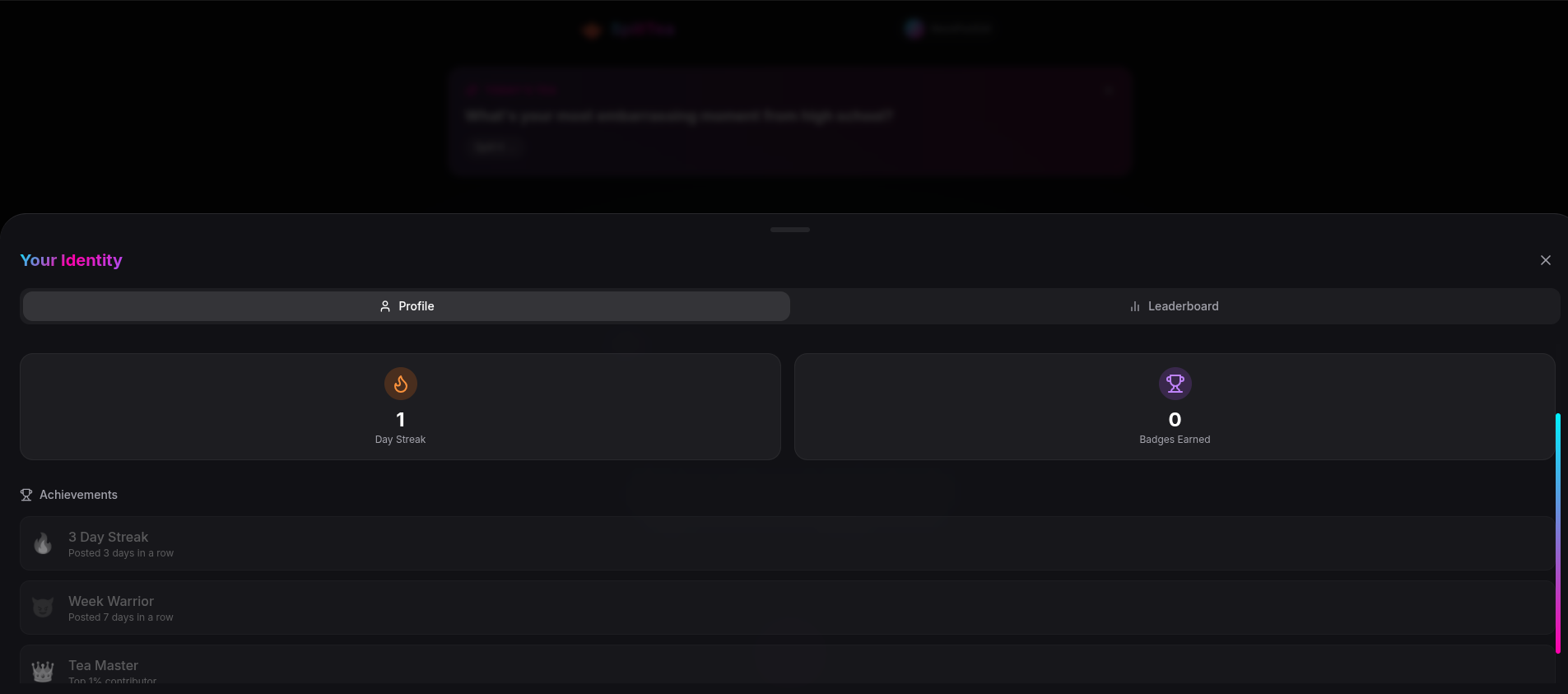 SpillTea - Screenshot 3 showing product features and functionality