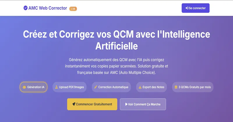 MCQ Corrector screenshot 1