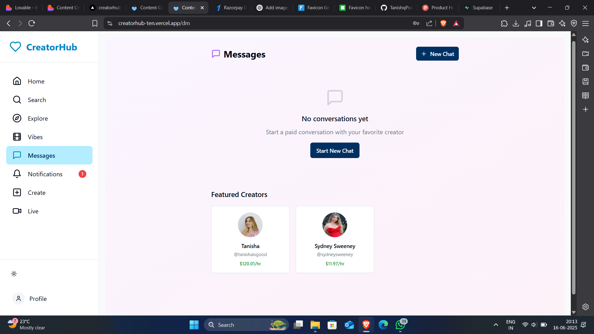 CreatorHub gallery image