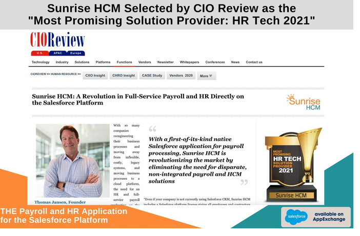 SunriseHCM: Aplicación de Salesforce HR media 2