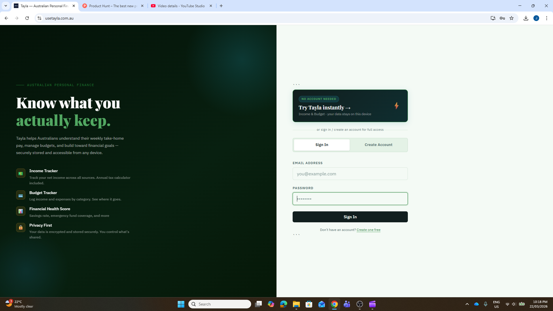 Tayla — Australian Personal Finance gallery image