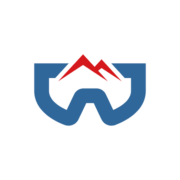 SnowTrack - Product Hunt launch logo and brand identity