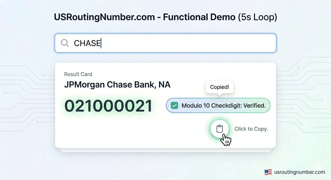 Usroutingnumber.com screenshot 1